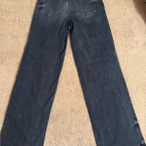 Judy Blue Dark Denim Wide Leg Jeans